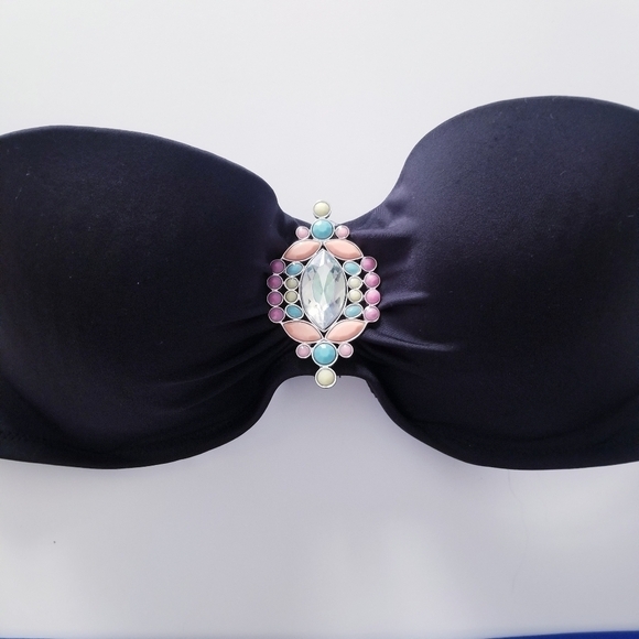 TRIANGL Blue Neoprene Swimsuit Bottom + Victoria's Secret Apollo Tops - Picture 8 of 13